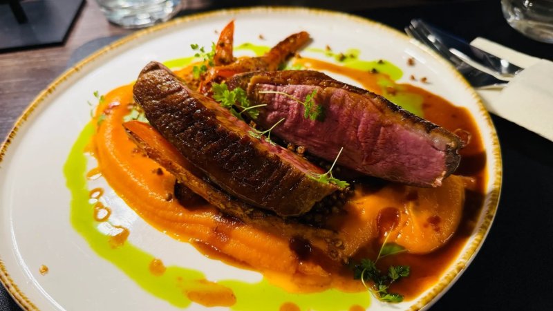 Kacsamell répákkal, gyömbérrel, ropogós hajdinával